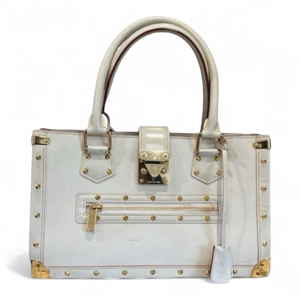Louis Vuitton Suhali Le Fabuleux Shoulder Bag Leather Gold Hardware with receipt - Picture 10 of 17